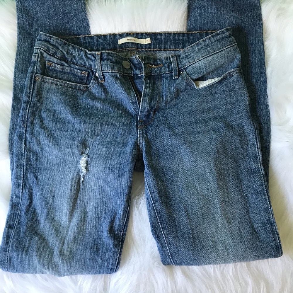 Levi 711 Blue jeans